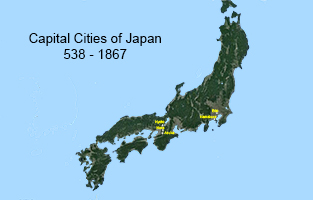Capital Cities of Japan
