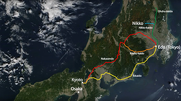 The Gokaido (Five Highways)